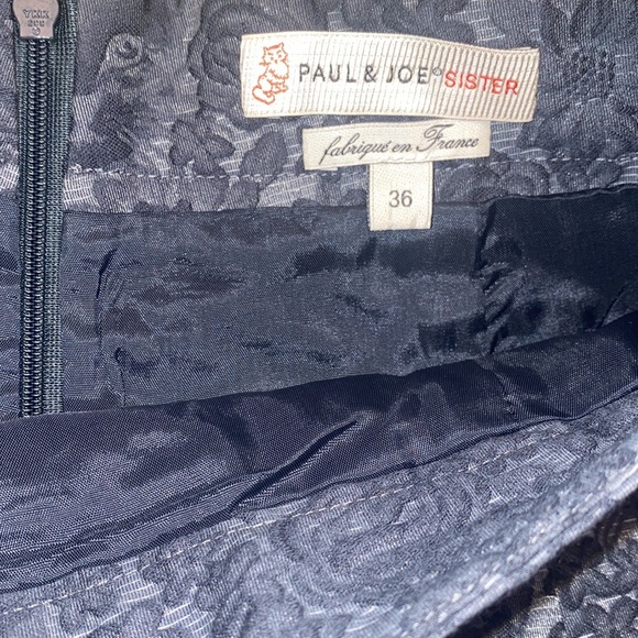 Paul & Joe Sister Fellini Floral Jacquard Cat Skirt - Picture 3 of 8